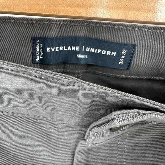 Everlane The Performance 5-Pocket Pant Uniform in slate grey Size 36x32 - Picture 3 of 8